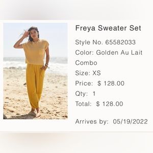 NWOT! Freya Free People - PANTS ONLY!!!